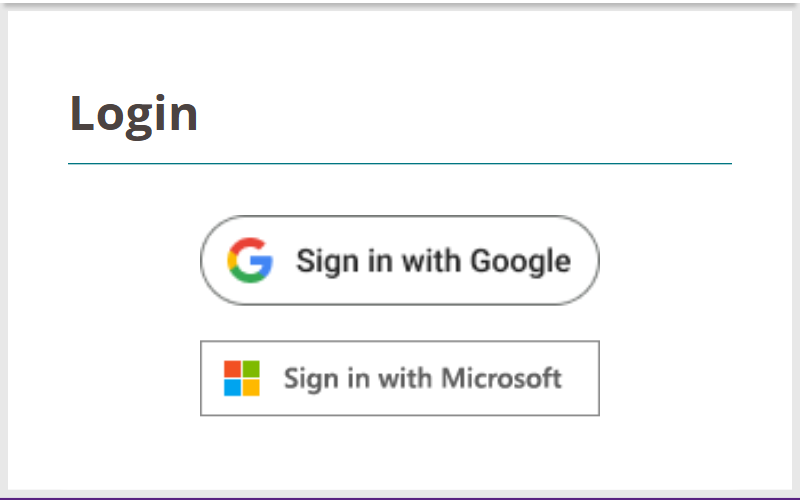 Passwordless student login